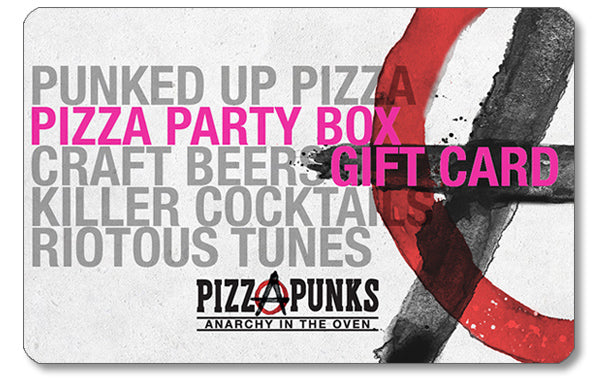 Pizza Party in a Box E Gift Card
